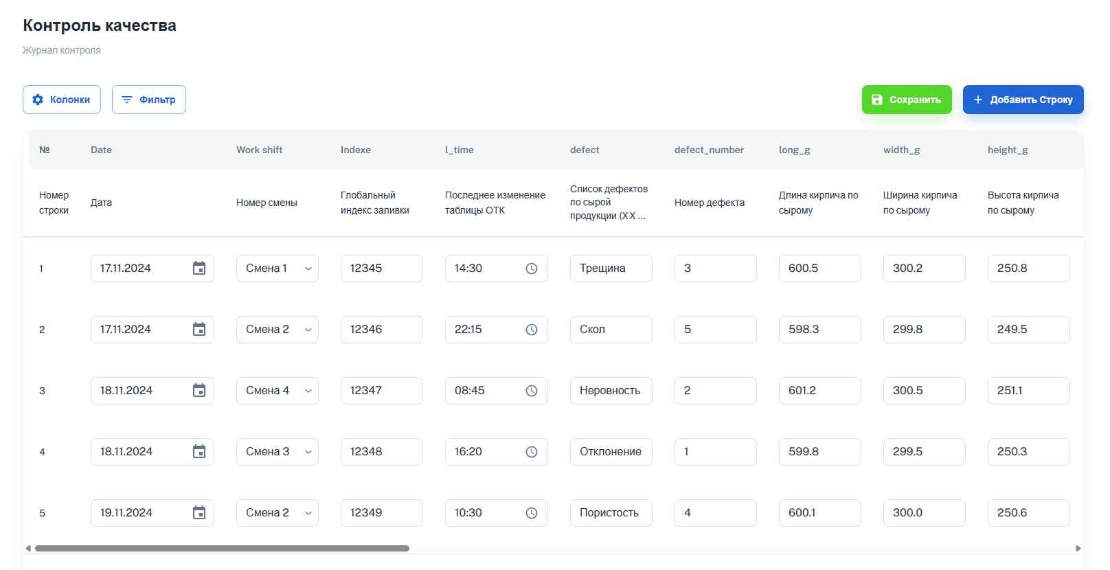 Контроль качества